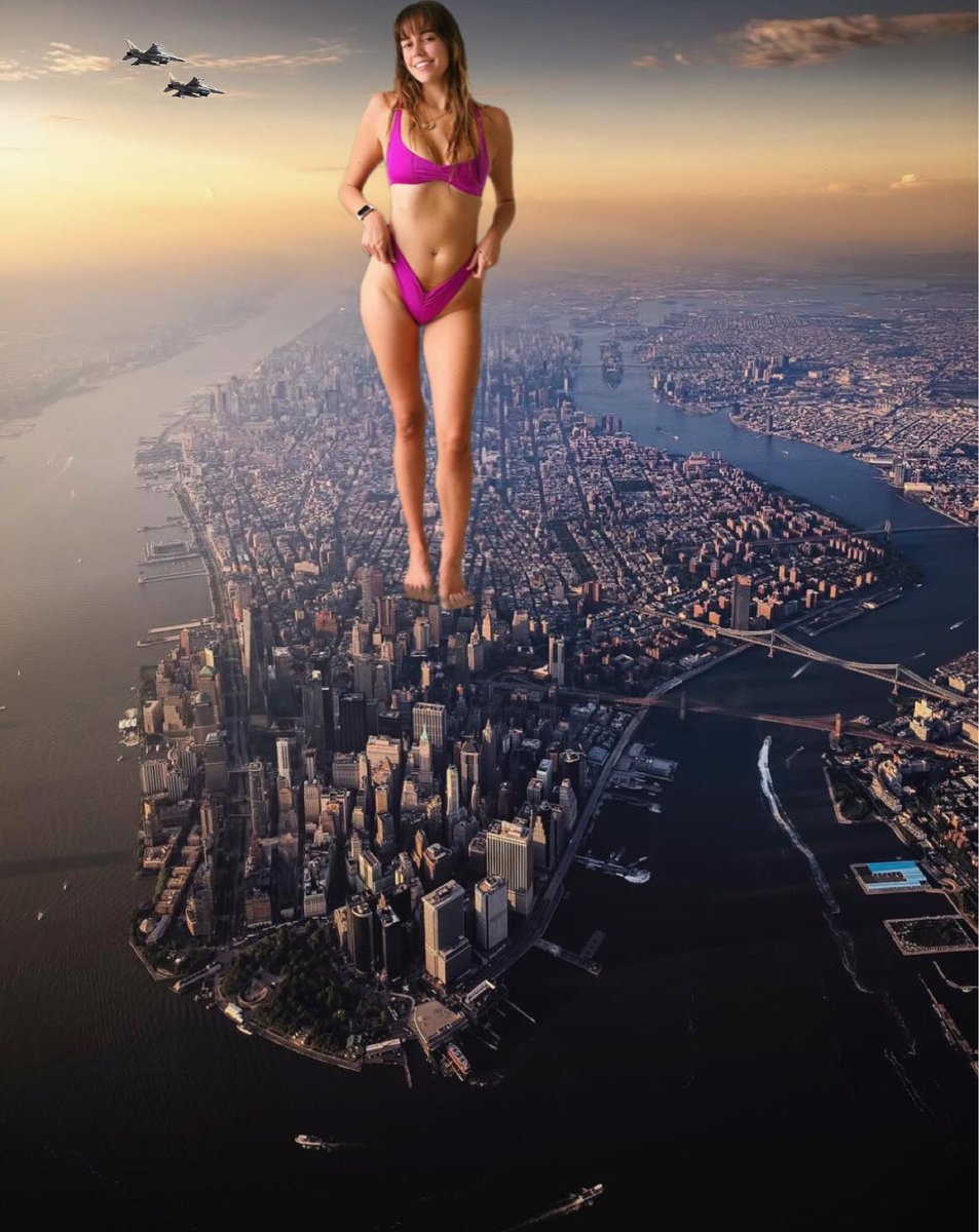 Inspired by the video "Giantess Tasha Rampages Through NYC" by. 