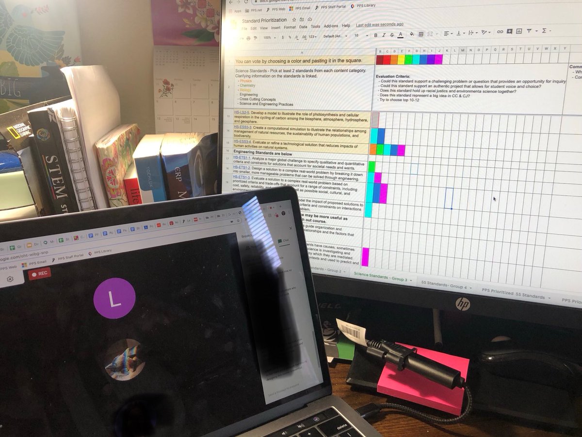 NicholeABerg's tweet photo. @PPSConnect students facilitating their own discussions on which standards to include in their Climate Justice Elective course. Next task, co-create Big Ideas—what they will know and be able to do as a result of taking the course! #PPSClimateJustice https://t.co/Hn3NQGECwi