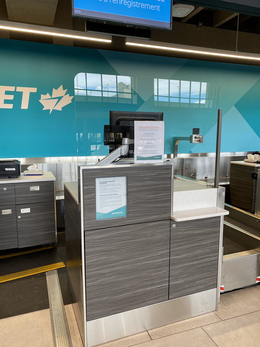 swiftsignsab's tweet image. Glad to assist @FlyYYC and airlines by making all travel safer for passengers and their staff.  Travellers now see our sneeze guards when using the ticketing agents and passing through customs. #yycsigns #sneezeguards #flyhealthyYYC
