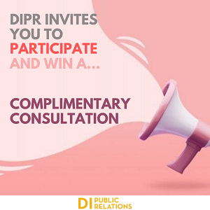 DI Public Relations is super excited to invite you all to participate in our contest &amp; win a session worth complimentary consultation straight from our partners!
.
.
.
#GiveawayAlert #DIPublicRelations #WeBuildYourStory