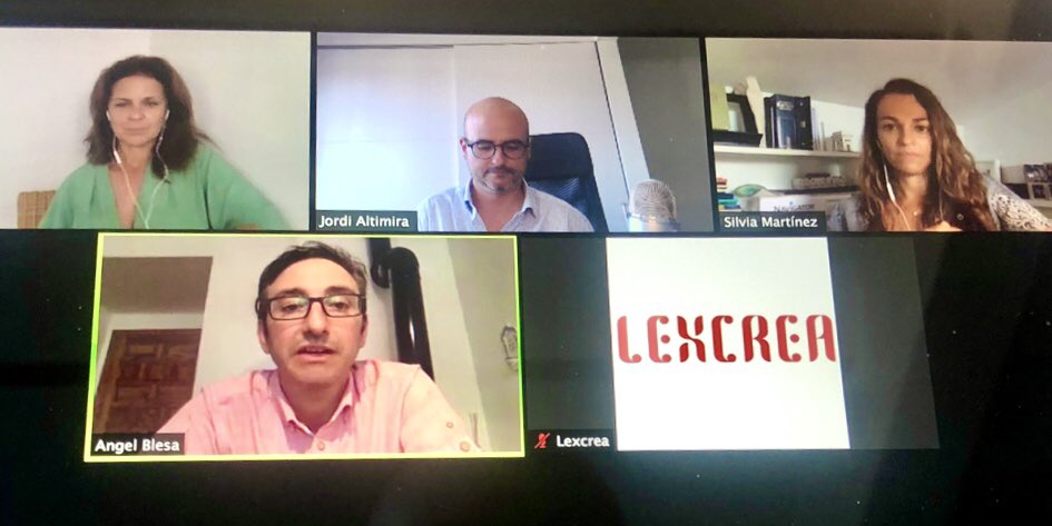 ¡Qué bien lo hemos pasado en el webinar de <a href="/Lexcrea1/">Lexcrea</a> sobre el New Work y nueva forma de trabajar que nos viene!

¡Ha sido un placer <a href="/BlesaJarque/">Angel Blesa Jarque</a>,  <a href="/MaiteVallet/">Maite Vallet</a> y <a href="/SilviMtnezLosas/">Silvia Martínez</a>!

¡Nos hiciste campana <a href="/RogerPiqueP/">Roger Piqué</a>, pronto lo podrás ver en el canal de Youtube!

#LetsGoUp