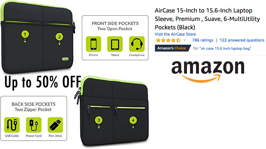couponsera's tweet photo. Up to 50% OFF on Laptop Sleeve on Amazon - https://t.co/aCrrLzPaFl 

#Apple #MacbookAir #Macbook #Aircase #Laptop #laptoppouch #Deal #voucher https://t.co/779K5ApjLN