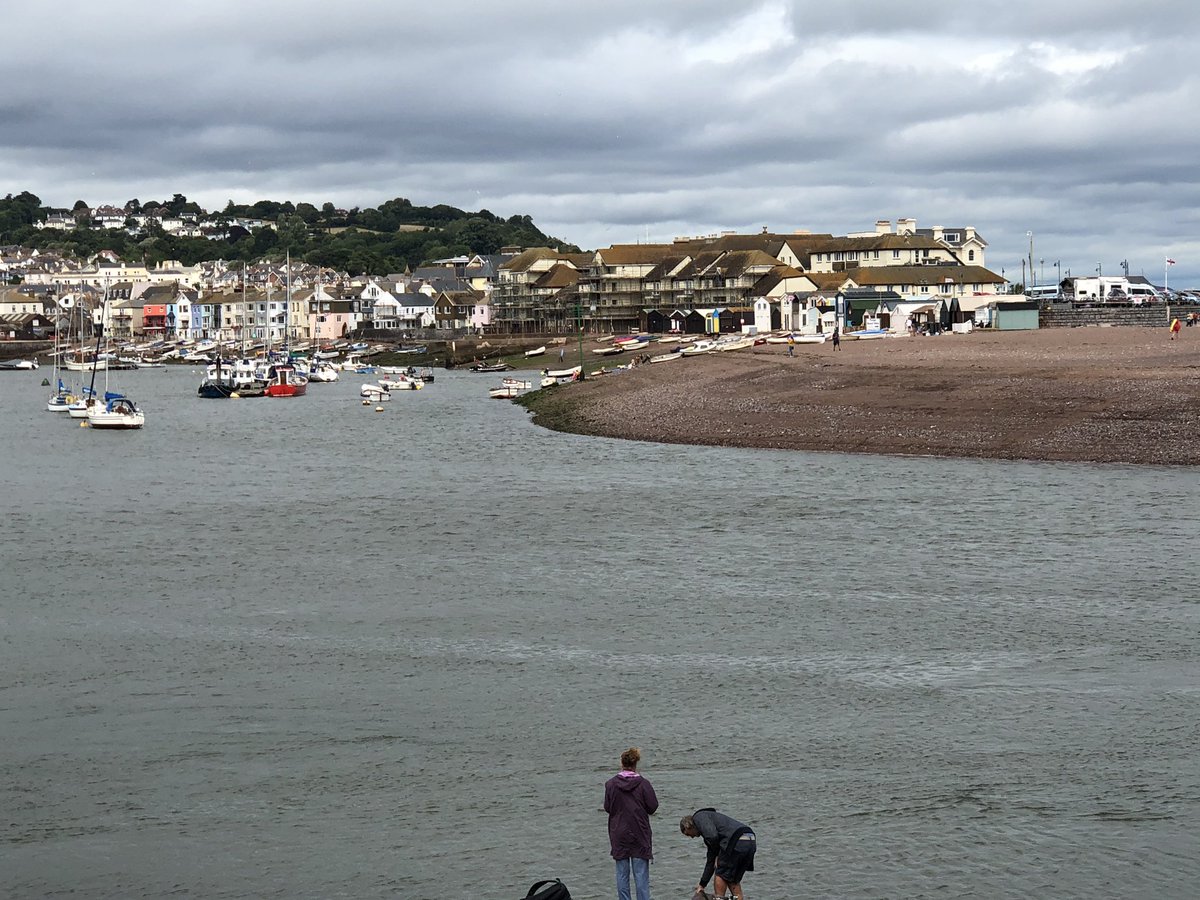 gingerfig's tweet photo. Had a lovely trip to Shaldon earlier and had lunch OUT (well in) at the #ClipperCafe to celebrate TG’s birthday. Well, perhaps trip isn’t the best word to use...see last pic! Staff at cafe were so kind and indeed at @shaldonbakery where I was a bit teary 🙄🙄 https://t.co/481HSCD54y