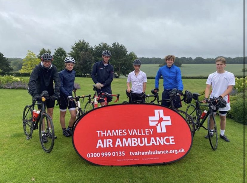 2020Tvaa's tweet photo. Day 4 complete - 1 puncture, but all smooth otherwise. Last day tomorrow, nearly there! 🚴‍♂️💨🚁 @TVAirAmb https://t.co/bcGOpAYal7