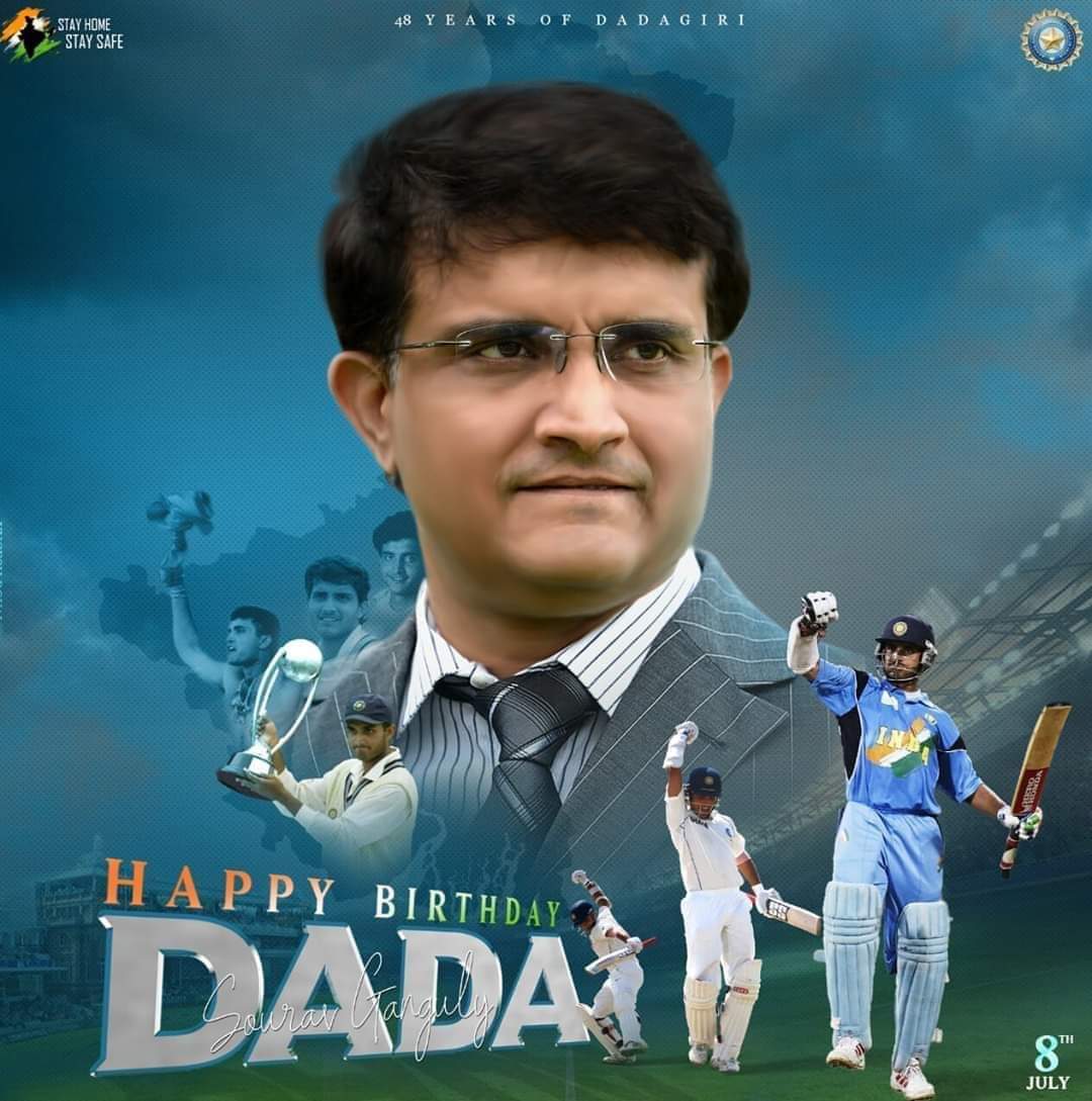 Happy Birthday Saurav Ganguly     