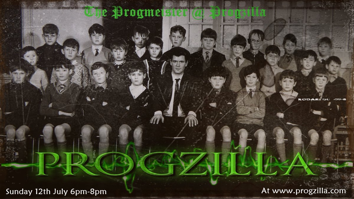TheProgmeister's tweet image. Join me on Sunday 12th July for some Prog, Pop and even a touch of electro on the #Progmeister @ #Progzilla 6pm - 8pm. Newly released album tracks as well as some vintage Prog. C&apos;mon what&apos;s not to like?