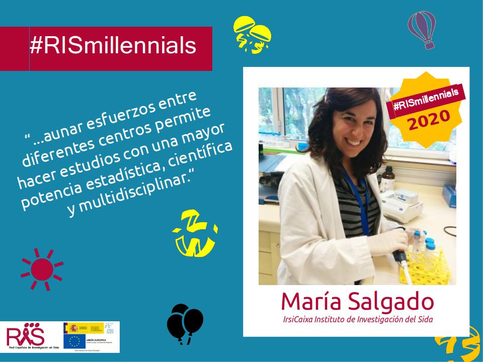 riscomunica's tweet photo. Nuestra #RISmillennials de la semana, María Salgado, sobre la RIS:
“...aunar esfuerzos entre diferentes centros permite hacer estudios con una mayor potencia estadística, científica y multidisciplinar”.@bersalm @IrsiCaixa
¡Lee la entrevista completa! 👇
https://t.co/7VGoXWew29 https://t.co/fMGadcxLqK