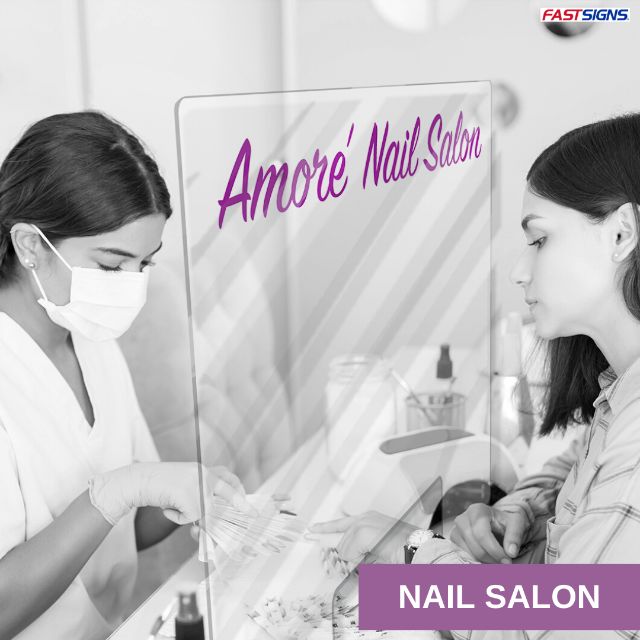 As nail and hair salons start to reopen, use signage and protective equipment to keep employees and customers safe.