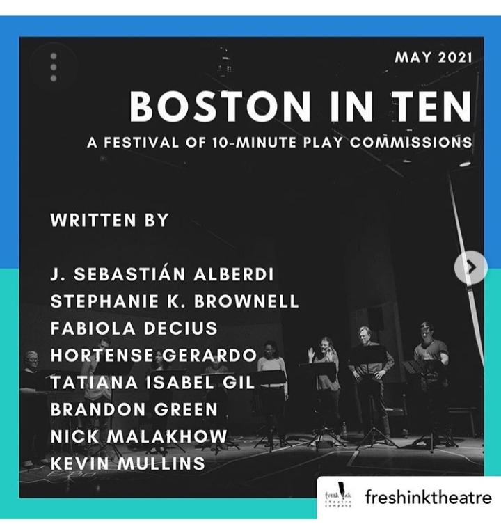 WordsWithFab's tweet photo. In a little over 10 months, I will be celebrating @FreshInkTheatre's 10th season as one of eight playwrights for BOSTON IN TEN: A Festival of 10-Minute Play Commissions.
#PlaywrightFab #FreshInkTheatre #Season10 #BostonInTen #PlayCommission #TenMinutePlays #TenMinutePlayFestival https://t.co/Lox72xMo1o