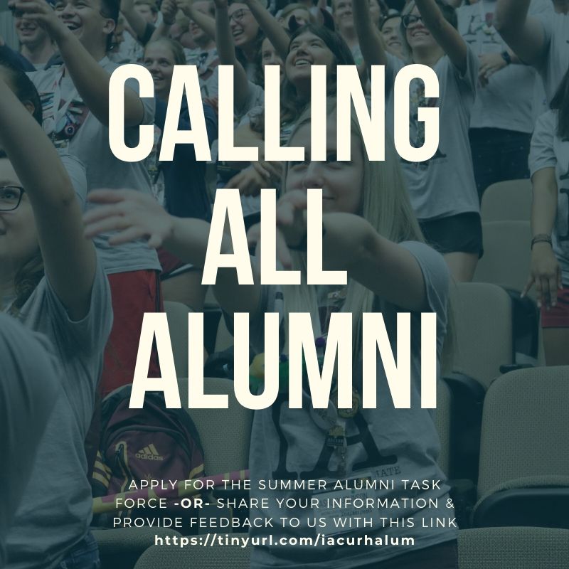 IACURH's tweet photo. Hey alumni ! As we begin a new affiliate year we are hoping to work with all of you to continue making IACURH the best by far. Please fill out this JotForm (https://t.co/gLqN4Y2NGK) to either join the summer alumni task force or to share your info for us to reach out https://t.co/KbxLU7mfan