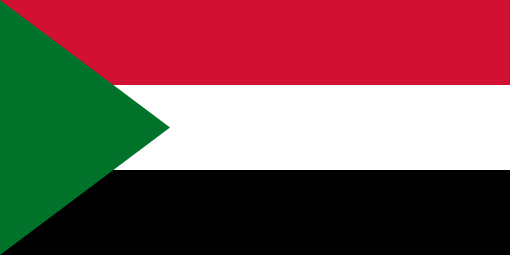 Sudan. 5/10. Typical pan-Arab colours but very little else to write home about. Adopted in 1970. Red represents the fight for independence. White represents the people and optimism. The black represents Sudan; in Arabic 'Sudan' means black. Green represents Islam and agriculture.