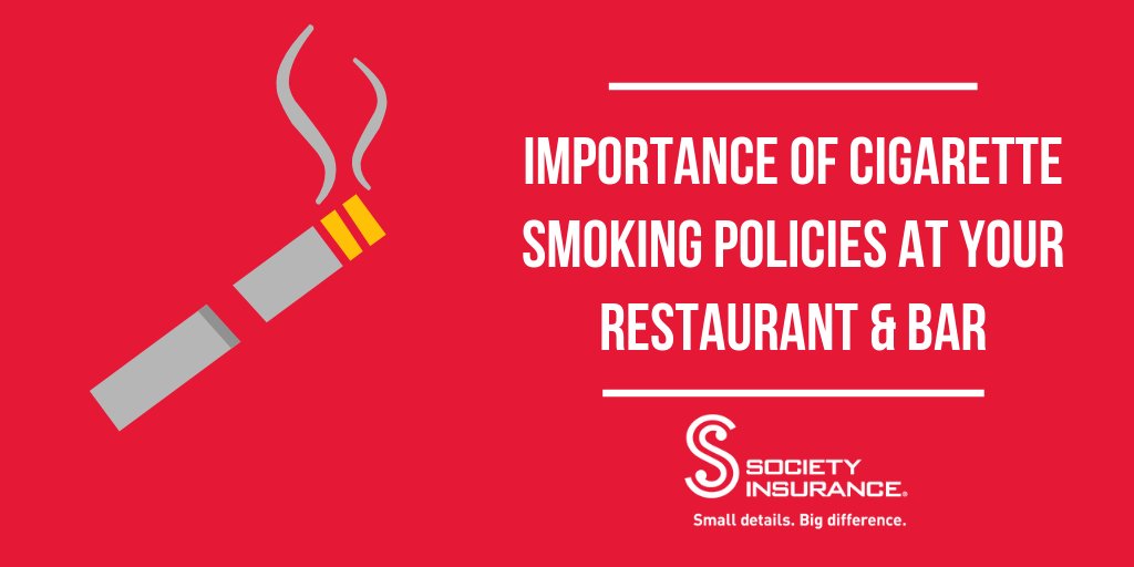 SocietyIns's tweet photo. Regardless of whether or not your establishment allows smoking, the following measures should be taken to decrease the likelihood of a fire. Learn more in our blog: https://t.co/6kLdu2l0zS #cigarettesmoking #cigarettepolicy https://t.co/NNF01pZpIz