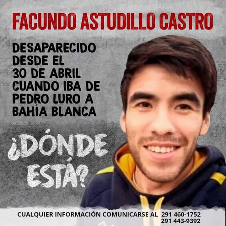 indioluduena's tweet photo. El Súper Berni, tan ocupado en mostrarse en todos los modos televisivos, debe explicar la desaparición de Facundo Astudillo Castro a manos de la Policía Bonaerense. Basta de violencia institucional. https://t.co/FlI0hhCEOx