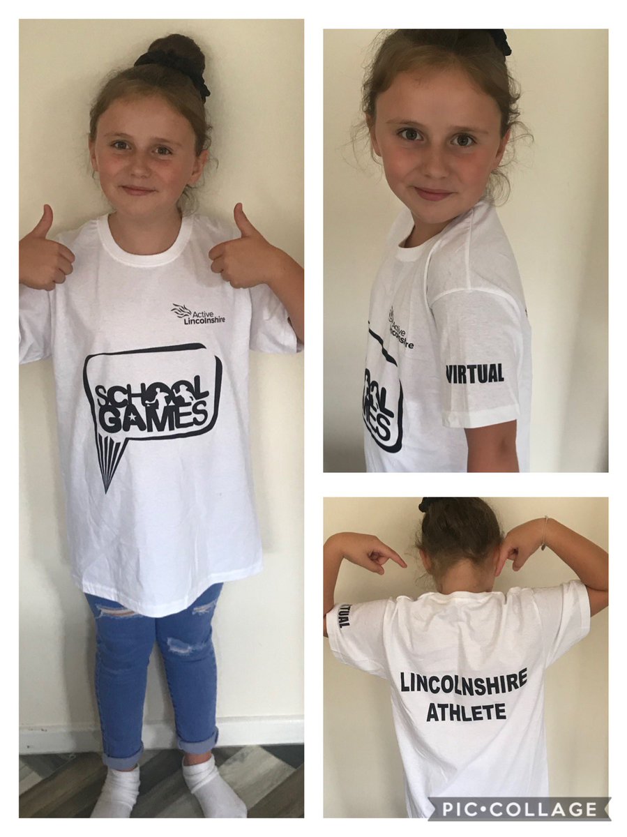 sjsmith1988's tweet photo. Happy Ava today collecting her finalist School Games t-shirt from @TheRichmondSch @RichmondPEsport for her entries into the Lincolnshire Virtual Competitions!! Thank you @ActiveLincs and @SgoSjsmith 
A very happy little lady 💕 ⛳️ 😊 https://t.co/2LS1xEOHwf