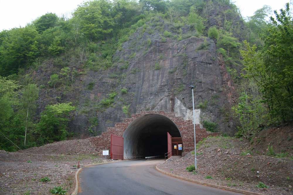 Lesser Garth cave, also known as Ogof Tynant, is a dangerous subterranean system located on private land.More   https://thediff.blog/2018/11/20/cardiffs-hollow-mountain/  https://dicmortimer.com/2014/01/13/cardiffs-quarries/  http://www.ogof.org.uk/lesser-garth-cave.html  https://www.dailymail.co.uk/news/article-2825771/Chambers-secrets-Amazing-images-weird-wonderful-caves-run-40-miles-underneath-south-Wales.html