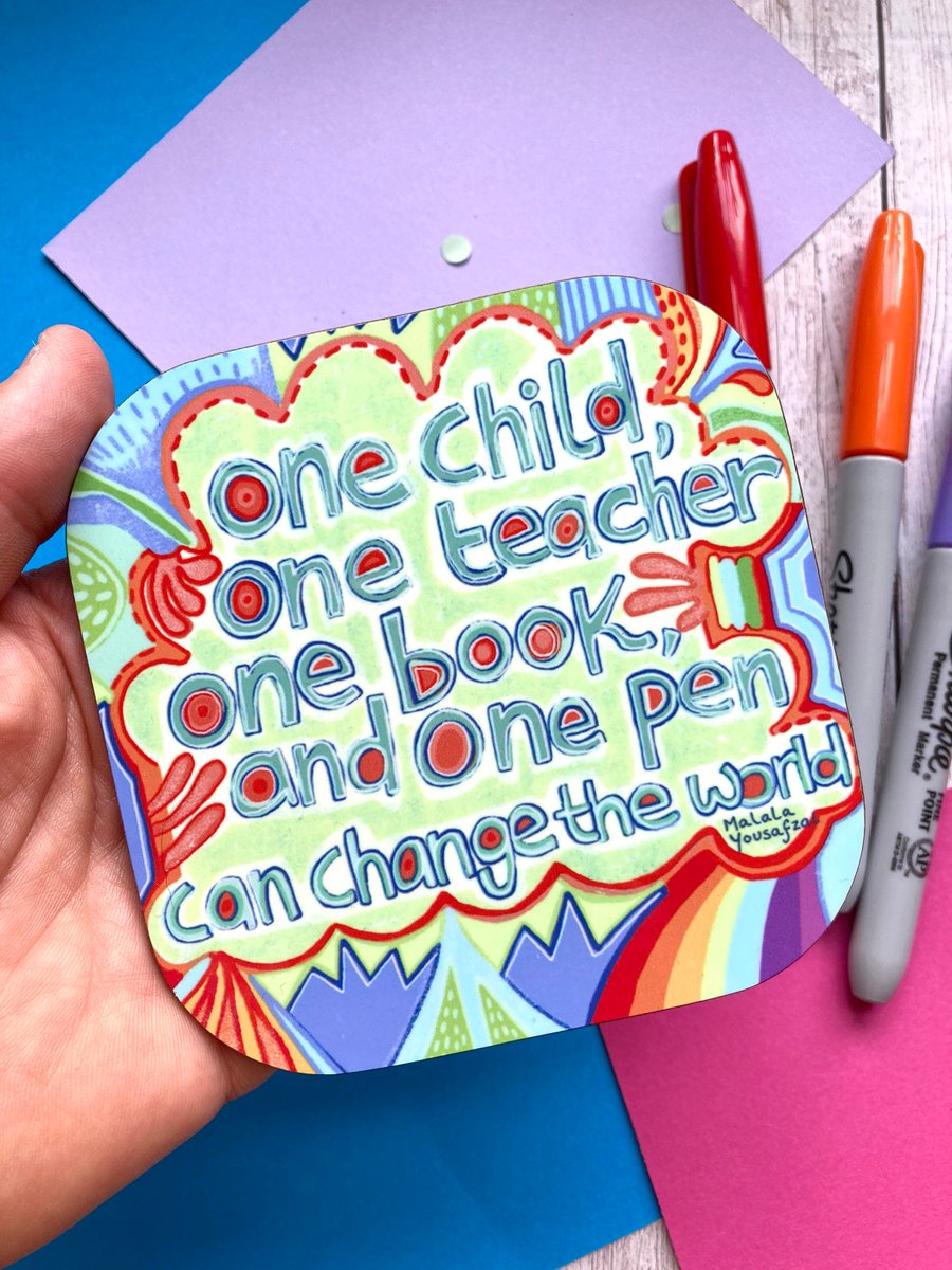 buck_lj's tweet photo. Teacher Gifts - Inspirational Teacher Quote Coaster - Thank You Teacher - Letterbox Gift - Teaching Assistant - End Of Term - Leaving School https://t.co/6EggyoKTS8 #Etsy #Slumbermonkey #TutorGift https://t.co/4GG0bjCNSO