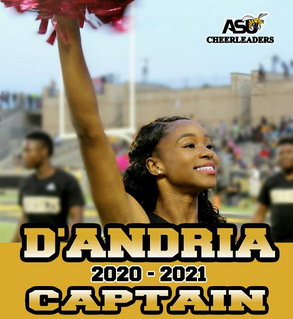 BamaStateCheer's tweet photo. Your 2020-21 Captain! https://t.co/cuBULluQUt