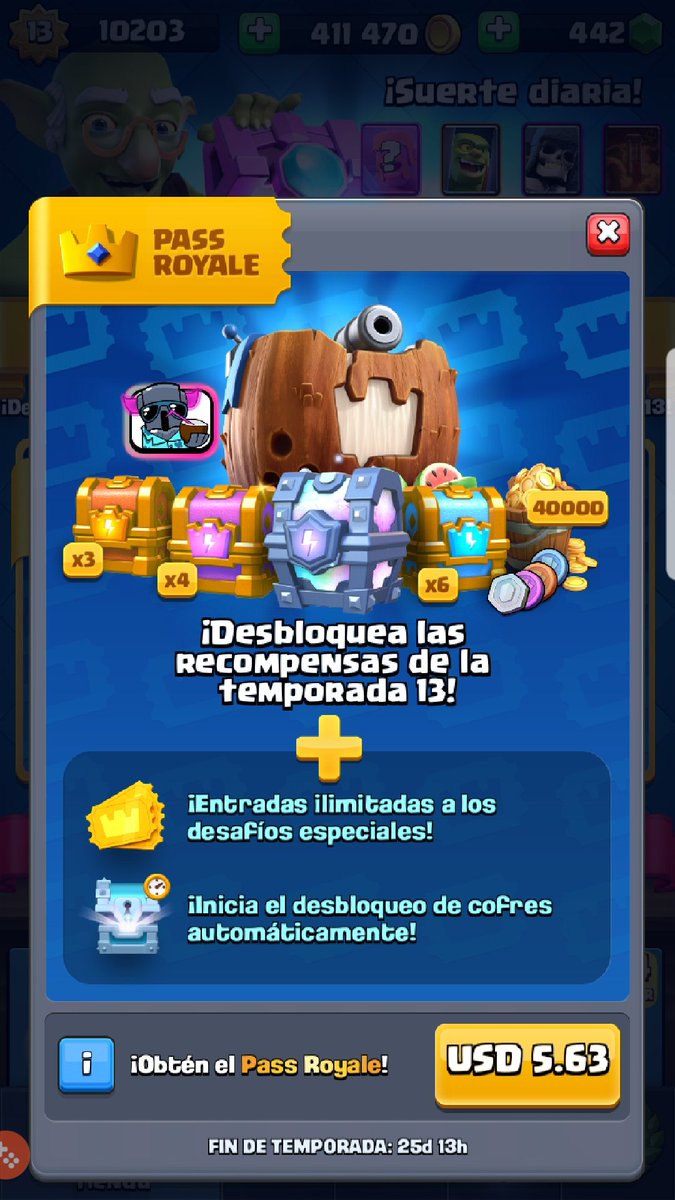 SORTEO 3 PASES ROYALE!!! (pago via paypal)

Requisitos:
-Seguirme
-Seguir a <a href="/Jorgeb17cr/">JorgeBGT</a> 
-Like y RT

Ganadores se anunciaran el domingo 12/07 😚