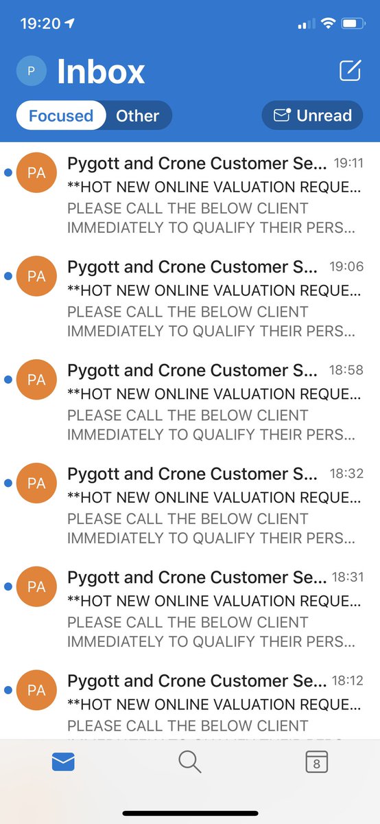 W40DYS's tweet photo. This has got to be one of the best, most instance responses to a marketing campaign we’ve ever sent @PygottandCrone.  Just come back from a run and my inbox is full of property valuation requests following our stamp duty email campaign. Thank you to the awesome @BriefYourMarket https://t.co/DkUKKzPkAR