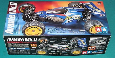 Scale Modeller Uk Tamiya Avante Mk2 Uses The Same Df 03 Chassis As The Dark Impact A Decent Buggy In It S Own Right But Not Sure It