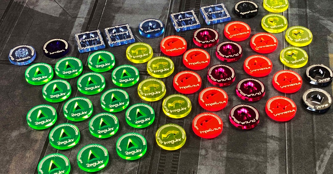 AOWStudiosUK's tweet image. From order tokens to smoke markers, Art of War Studios has every token you need for Infinity, all cut from beautiful 3mm coloured acrylic. 
#Infinitythegame #N4 #operationkaldstrom
ow.ly/RmWL50ArR9q