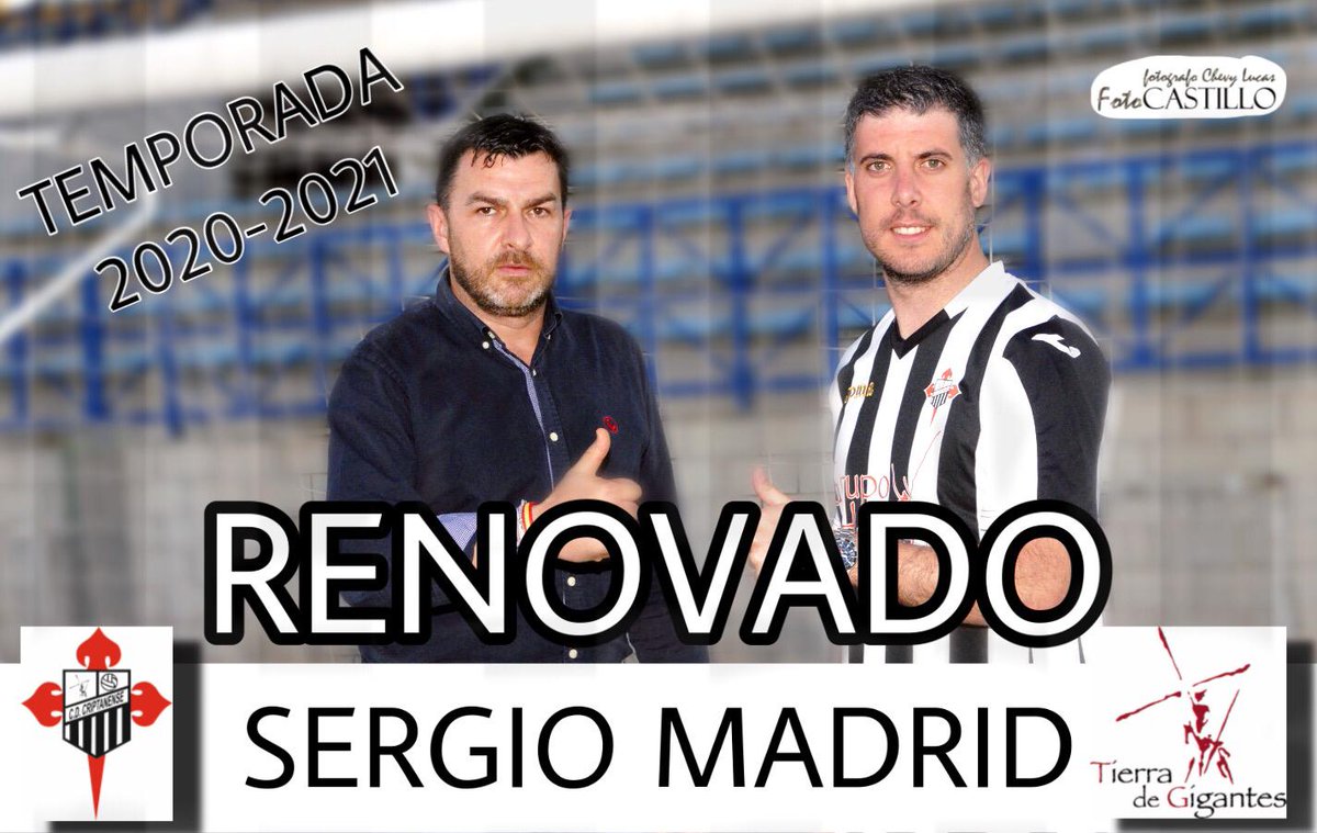 cdbcriptanense's tweet photo. ...y seguimos..otra renovación, otro de nuestros capitanes Sergio Madrid @Sergiospf10 sus goles y su juego entre lineas lo seguirá demostrando otra temporada más con nosotros, mucha suerte Sergio!!1,2,3 Union!!
#Haztesocio #somosunafamilia
#yosoydelcriptanense
#TierradeGigantes https://t.co/d8j6QMdwU6