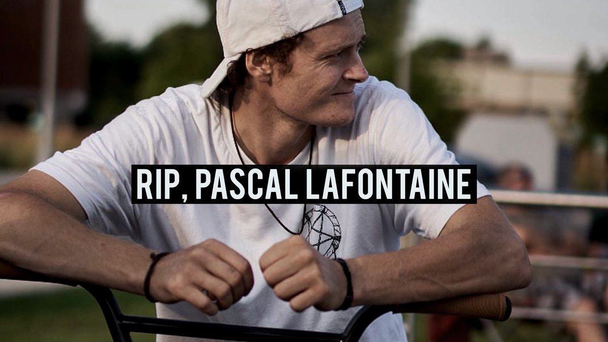Pascal Lafontaine - one of the most inspirational riders in BMX history - has died after his long battle with cancer.

Pascal opened the BMX world's eyes to what's possible and the importance of pushing forward.

RIP, Pascal.

vitalbmx.com/videos/member/…