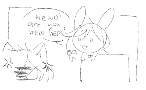 @bananacatlah dw mewenbun... he will warm up to you eventually 