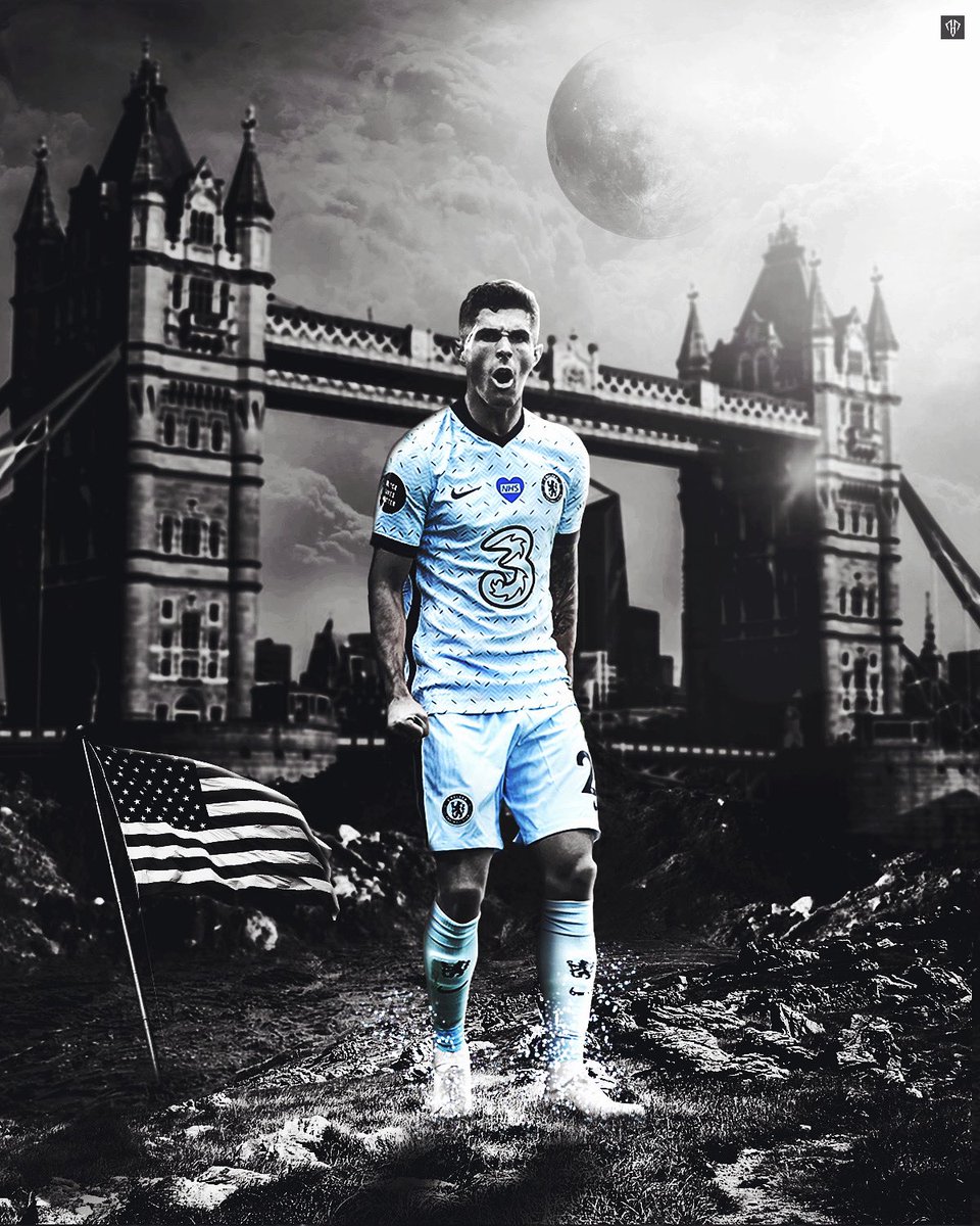 jmedcreative's tweet photo. American Hero 🇺🇸 | @cpulisic_10 💙
-> Puli is living up to the hype, having been influential for the boys in blue since the restart.
-
@ChelseaFCinUSA @ChelseaFC 
#smsports #Pulisic #Chelsea #ChelseaFC #football #graphicart #graphicdesign #COYB #PremierLeague https://t.co/pWuIaTj93p