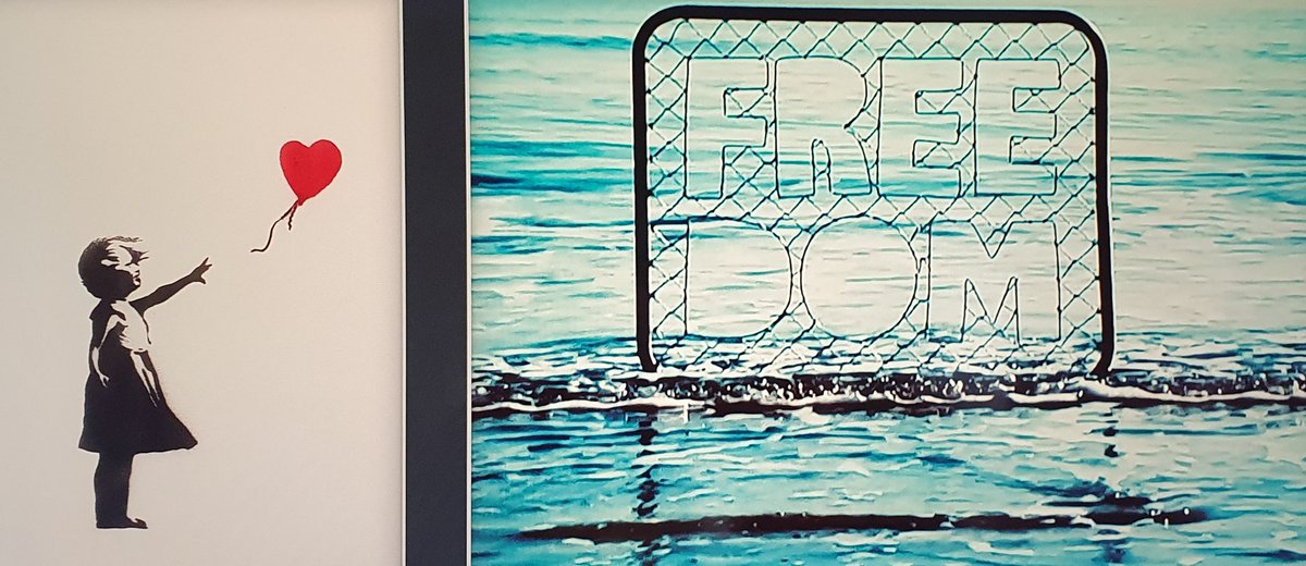 Banksy combina con todo.