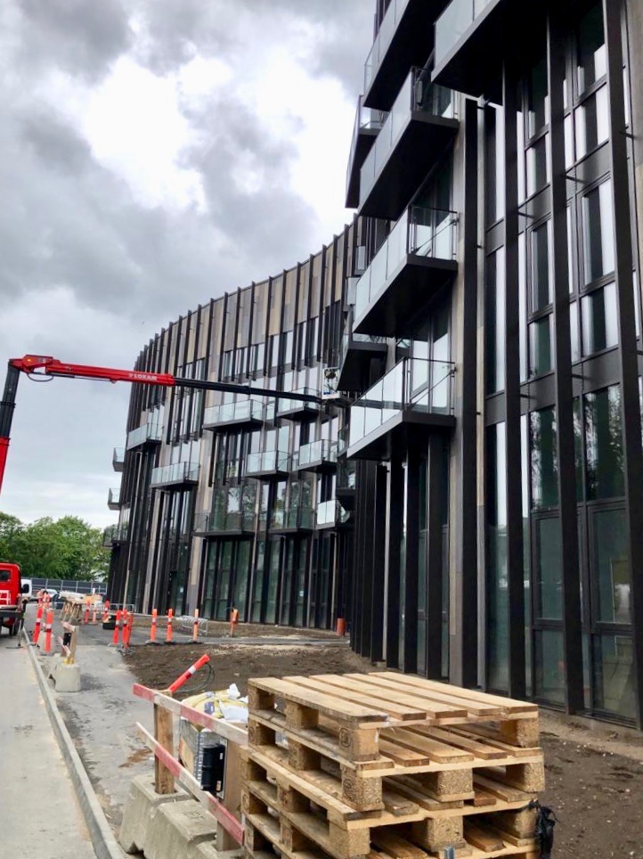 PrimekssGroup's tweet photo. BaseCamp Lyngby | Denmark 🇩🇰

39’ 000 m2 and more than 8’ 000 panels. AMAZING looking and very complex concrete frame building.

Thanks to our Primekss | Industrial Concrete Flooring &amp; Foundations structural team and everyone who has been involved in this project. https://t.co/WfCmaFy0e5