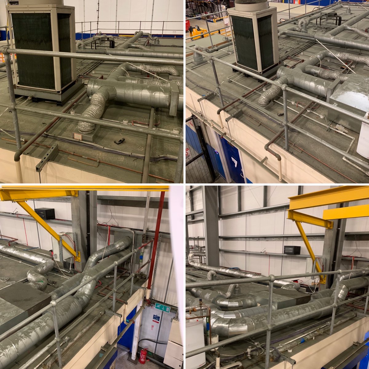 RemsSolutions's tweet photo. A recent air-conditioning maintenance we completed at a Liverpool based distribution centre. We advised the client to increase the frequency of their maintenance visits, to ensure the system remains in good working condition. 
#PlannedPreventativeMaintenance #AirConditioning https://t.co/RbnFv8vhNu