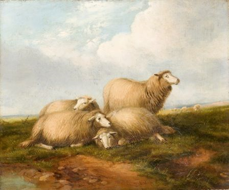 NatMuseumArt's tweet photo. Thomas Sidney Cooper: master of the sheep pile-up.
Does neb yn paentio pentyrrau o ddefaid cystal â Thomas Sidney Cooper. Ffaith.
#defaid #sheep #victorianart #oesfictoria #animalart #painting #anifeiliaid https://t.co/vRV2amKe86