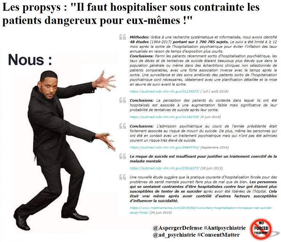 StopAbilify's tweet photo. Cette fois, on s'attaque directement a la logique pro-psychiatrie.
#Antipsychiatrie #Antipsychiatry #ConsentMatter #ConsentMatters #NoForcedTreatment #Révolutionpsy https://t.co/wwhuCxbw2O