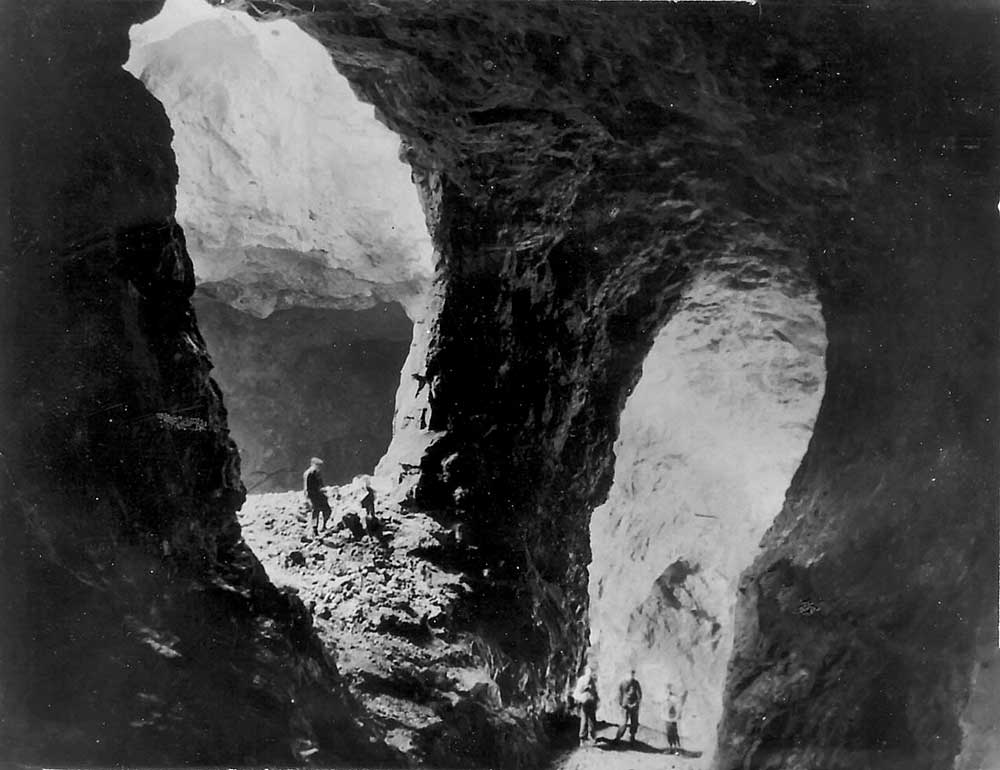 Millennia of quarrying through primeval caving complexes has resulted in spectacular voids.A jaw-dropping, multi-level warren of cathedral-like spaces and panic-inducing cavities yawn through the ridge of hills marking the southern perimeter of south Wales' historic coalfields.