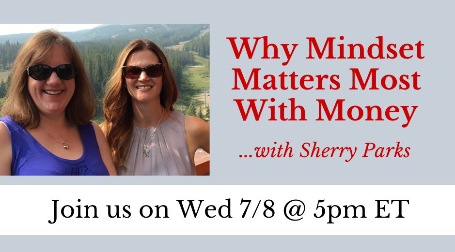 lifewpassion's tweet photo. Join me today, July 8th at 5PM ET for a conversation with one of my faves, Sherry Parks, an absolute expert on empowering women with their finances, to learn Why Mindset Matters Most With Money. Only in my FB group, Income-Replacing Entrepreneurs! https://t.co/amFSmsz61a https://t.co/xtd01bJaD6
