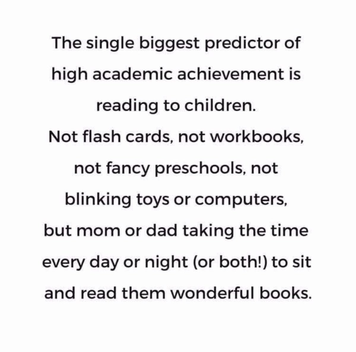 Every time I see this I repost it. Getting books in homes and in the hands of kids needs to be a priority for families, schools, and communities.  #bebold