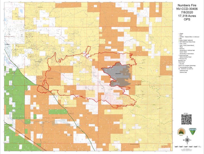 blmnv's tweet image. Latest map of the #NumbersFire.