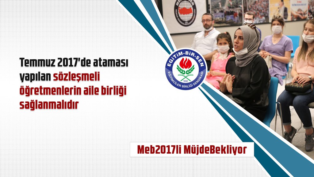 Ellerinde olmayan sebeplerle göreve geç başlatılan sözleşmeli öğretmenlerimiz mazerete bağlı yer değişikliği hakkından mahrum bırakılmamalıdır.

Meb2017li MüjdeBekliyor  #EğitimBirSen