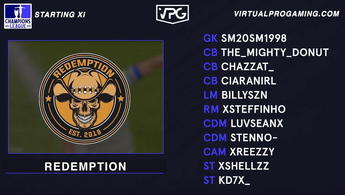 Redemption PS4 (@redemptionps4_) on Twitter photo VPG Champions League Final Tonight.
๐ | @NWaEsport
twitch.tv/kd7x_
Stream live at 9 pm uk time.
<a href="/OfficialVPG/">Virtual Pro Gaming</a> <a href="/RedemptionPS4_/">Redemption PS4</a> @VPGeCL VPG Champions League Final Tonight.
๐ | @NWaEsport
twitch.tv/kd7x_
Stream live at 9 pm uk time.
<a href="/OfficialVPG/">Virtual Pro Gaming</a> <a href="/RedemptionPS4_/">Redemption PS4</a> @VPGeCL