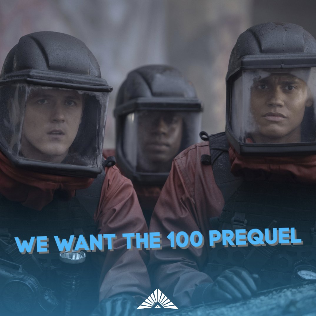 The100S7's tweet image. Which prequel characters are you most excited to meet? Let us know by replying with WE WANT THE 100 PREQUEL! #The100