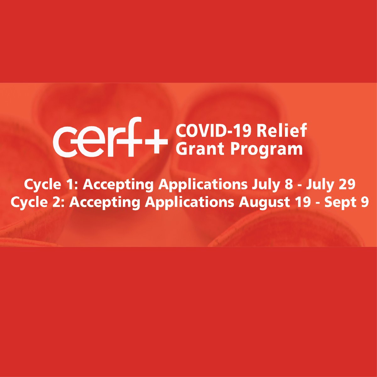 CRAFT ARTISTS - Applications for Round 1 are now being accepted! Click here to apply for a COVID-19 Relief Grant from CERF+: cerfplus.org/cerf-covid-19-…
__
#COVIDrelief #covidrecovery #artistgrant #artist #artfunding #emergencygrant