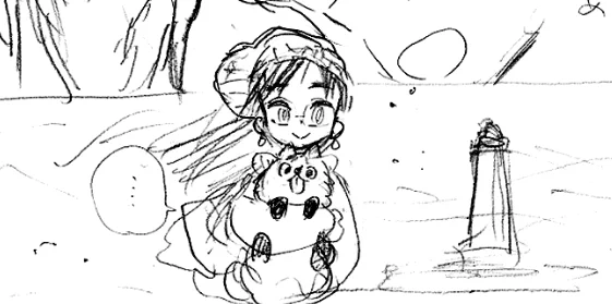 ネームから拾い出した好きなうめまよ
(どんどんモコモコの概念と化していく) 