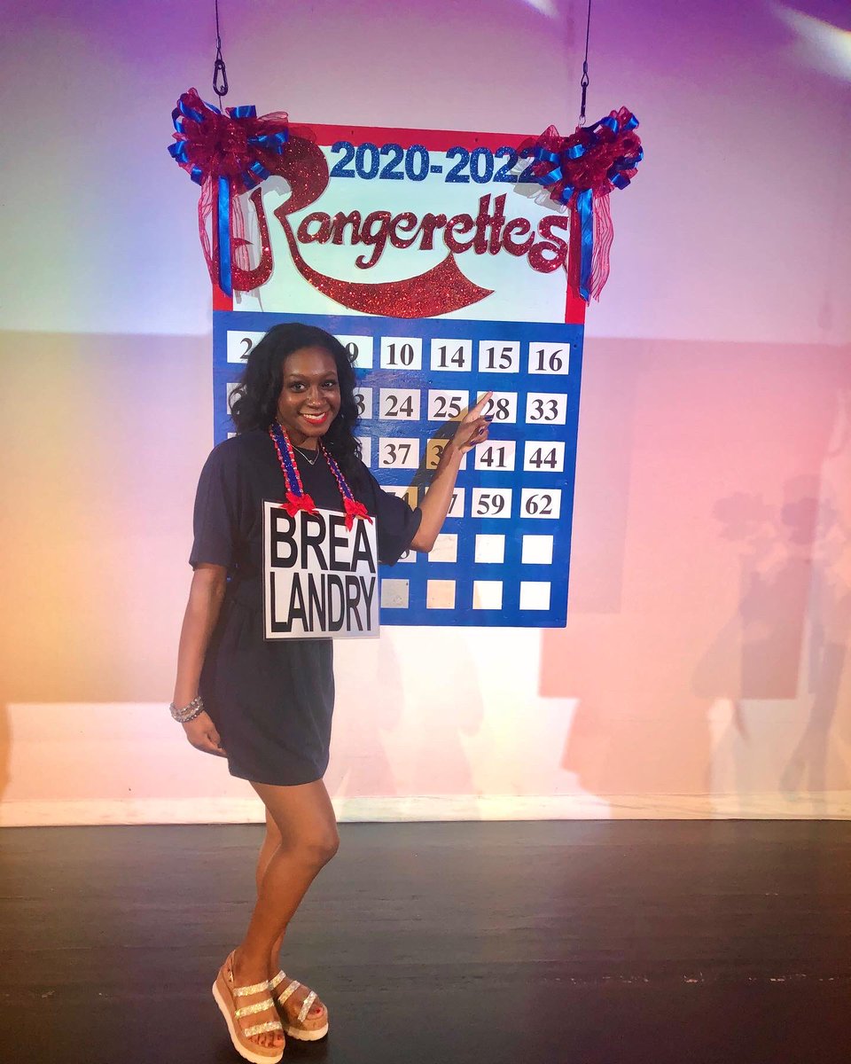 brea_landry's tweet photo. So blessed and thankful to be chosen for The World Famous Kilgore College Rangerettes ❤️💙 #yea81 #15 https://t.co/cOkOE11rhc