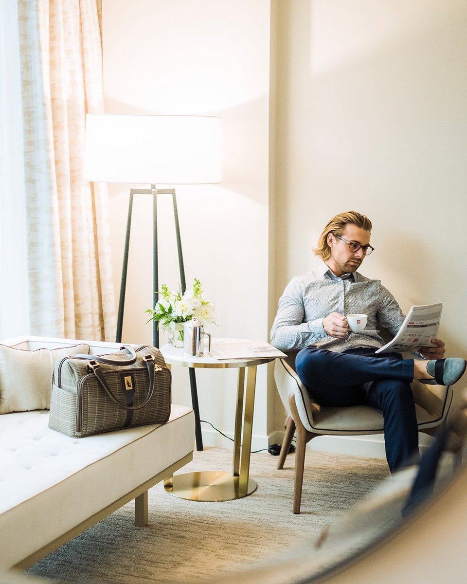 Just checked in for a staycation. ✔️