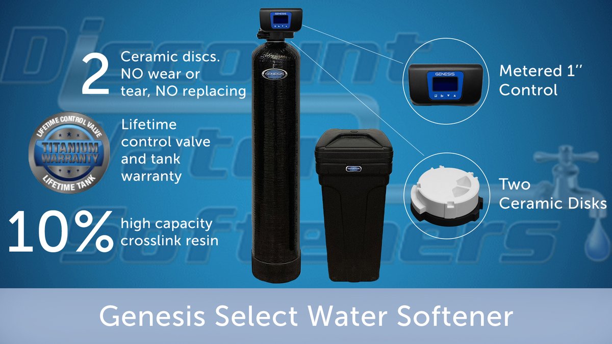 DiscWaterSoft's tweet photo. 💧 What's the difference between all these water softeners? Check out these photos that describes the differences of our Genesis Water Softener lineup to find the one that's perfect for your home. Shop now at https://t.co/7YVl8zhaeI #watersofteners https://t.co/LPUtkrr2vc