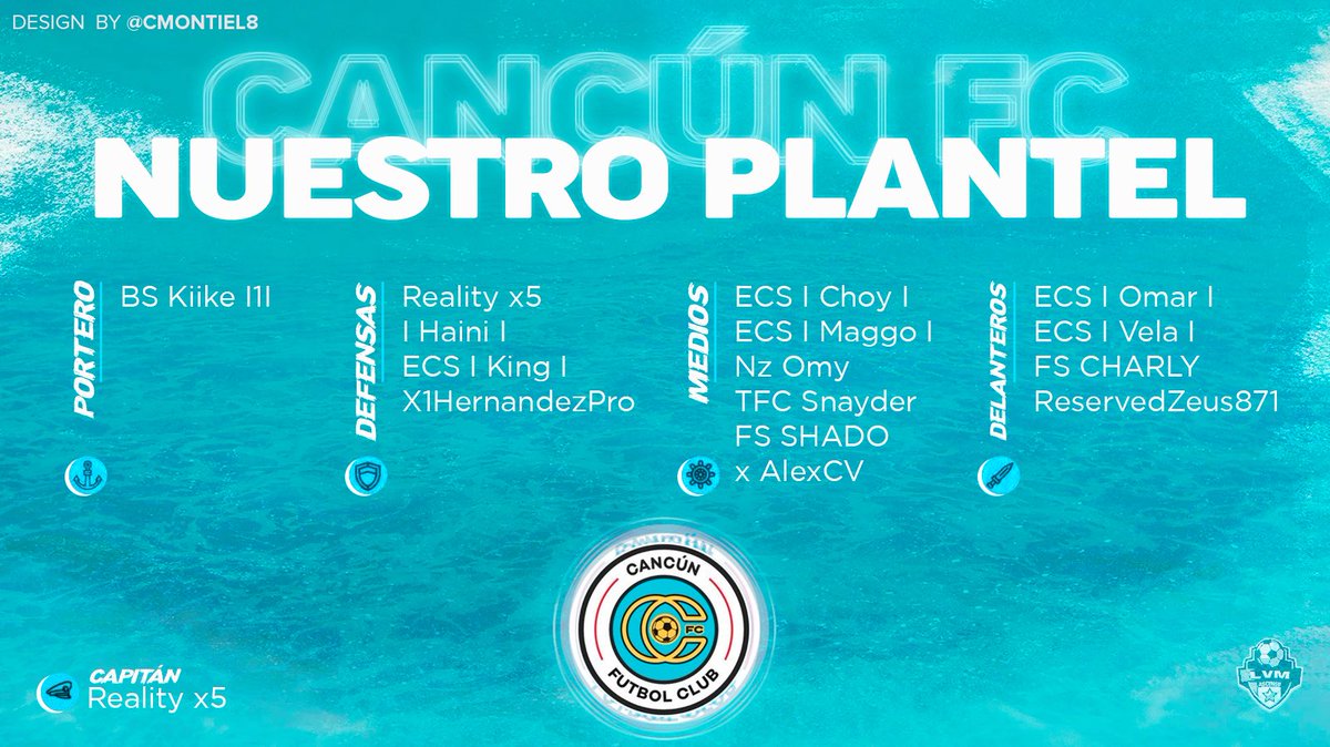 Chentespace's tweet photo. Esta es la plantilla que representará a VPN Cancún esta temporada num.25 de la “Liga Virtual Mexicana” (LVM).
Un grupo de jugadores con experiencia y sobre todo humildes.
Esperamos conseguir todo🤩🤩 @VPNGlobal  @VPN_MEXICO https://t.co/1999Dfig78