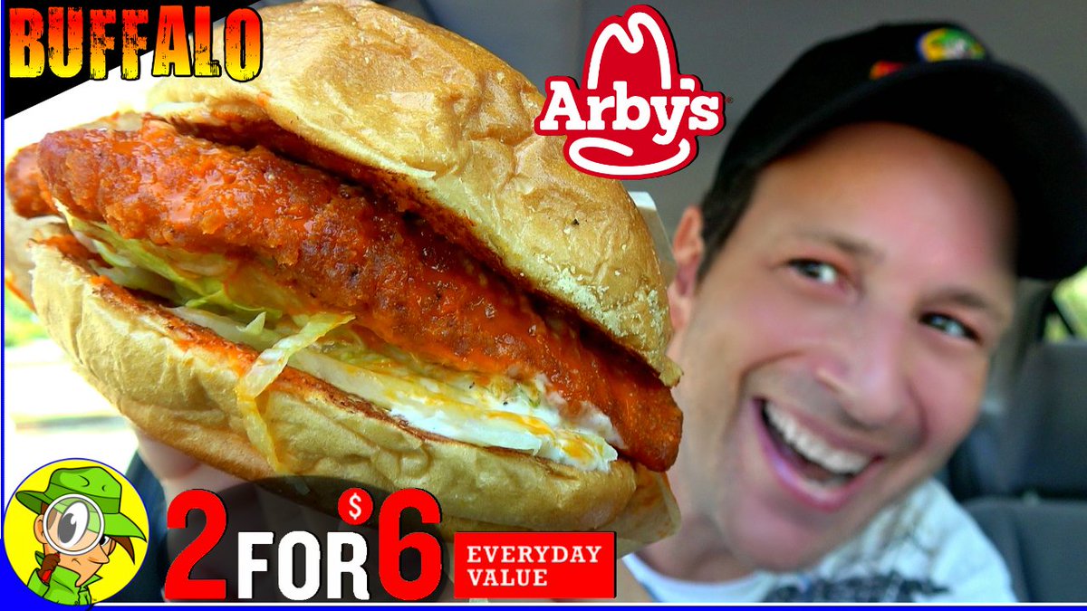 peepthisout's tweet photo. Arby's® BUFFALO CRISPY CHICKEN SANDWICH 🐃🍗🔥 | 2 for $6 Review | Peep THIS Out! 🤠
https://t.co/9f1Y00Dwuo
#Arbys #BuffaloCrispyChicken #ChickenSandwich #MeatCraft #FastFood #FoodReview #PeepTHISOut #StayFrosty @Arbys @TheEllenShow @KellyClarksonTV @MENACE @ChewBoom https://t.co/TAW7jgnM79