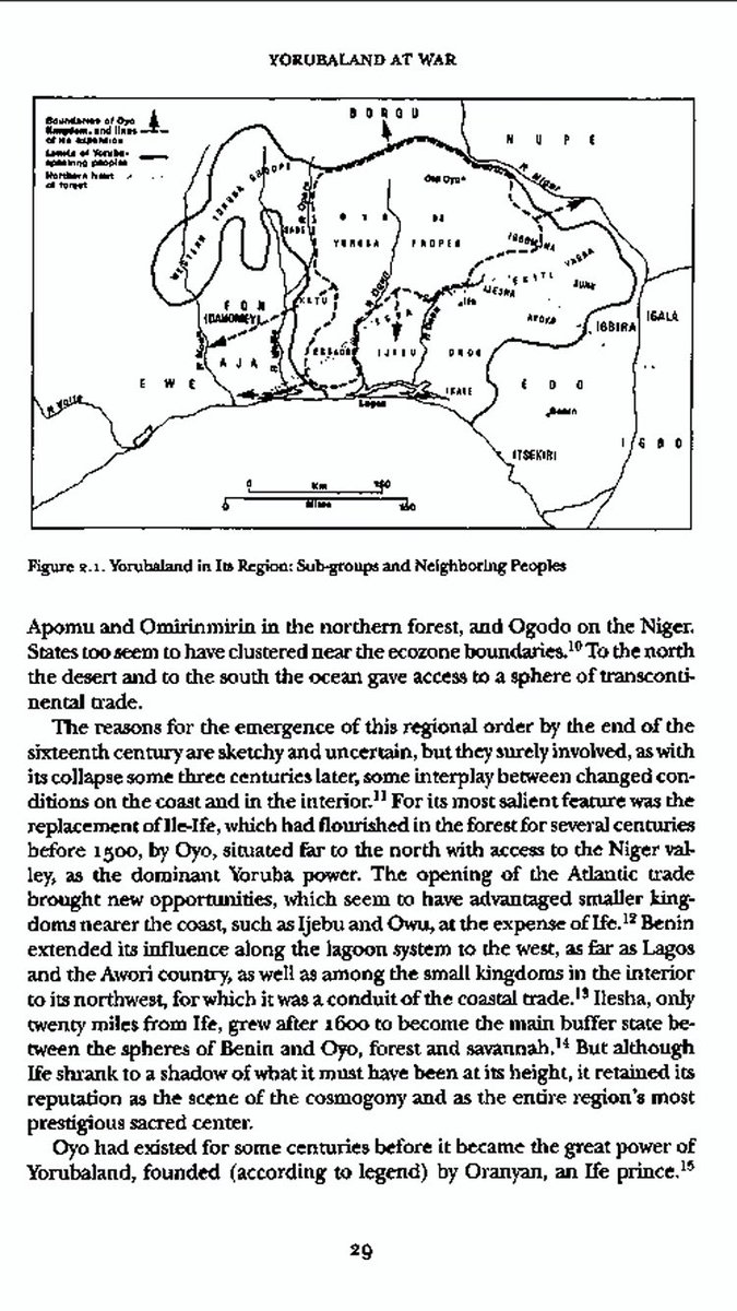 Before the wars: Old Yorubaland ISource: Religious Encounters & The Making of the Yoruba People  https://twitter.com/tundeleye/status/1280858819464216576
