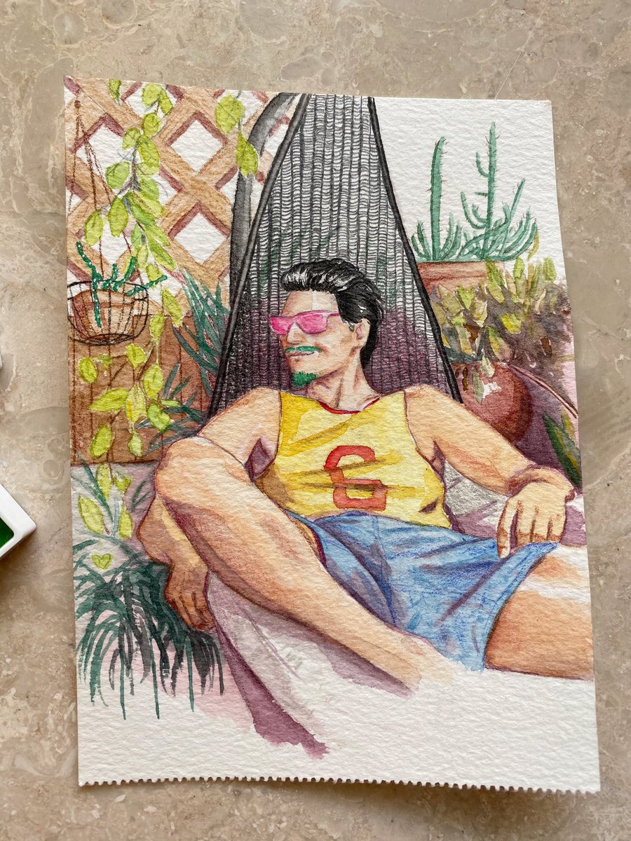 samaralmansour's tweet photo. صديقتي محتفظه برسمتي ايام الابتدائي ف قررت ارجع ارسمها من جديد لكن باسلوب مختلف 🥳 
        2020                               2007 https://t.co/Q23pOHMgR2